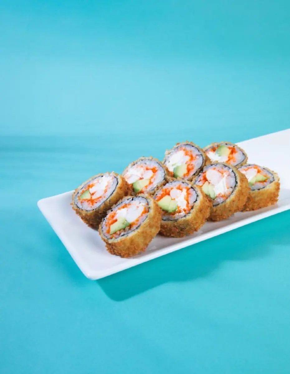 Tempura with shrimps